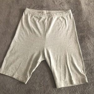 Light Grey Legging Shorts